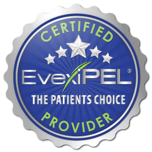 Dr. B.J. Ho and Dr. Sarah Colwell of Estrella Women's Health Center in Phoenix, Arizona are certified Evexipel providers